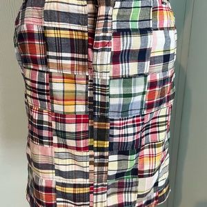 J. Crew Madras Skirt Size 4